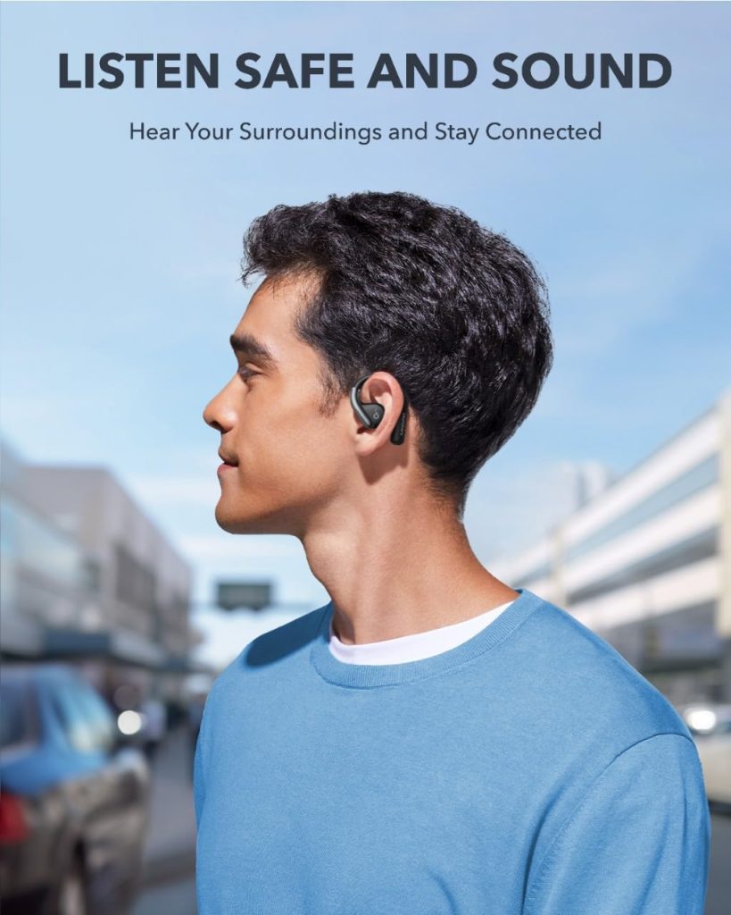 Buy Anker Soundcore AeroFit Superior Comfort Open-Ear Earbuds from Holooz at a low price in Bangladesh