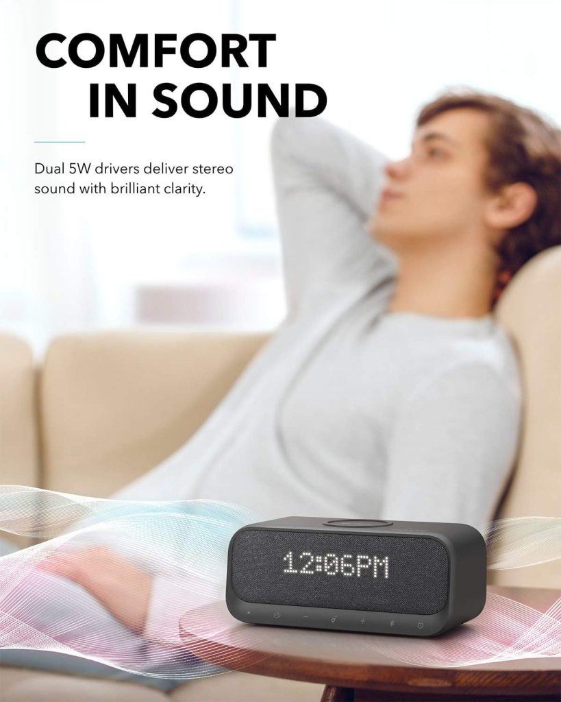 Buy Anker Soundcore Wakey Bluetooth Speakers with Alarm Clock from Holooz at a low price in Bangladesh