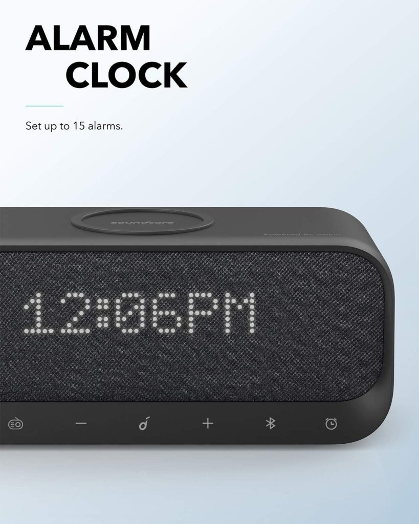 Buy Anker Soundcore Wakey Bluetooth Speakers with Alarm Clock from Holooz at a low price in Bangladesh