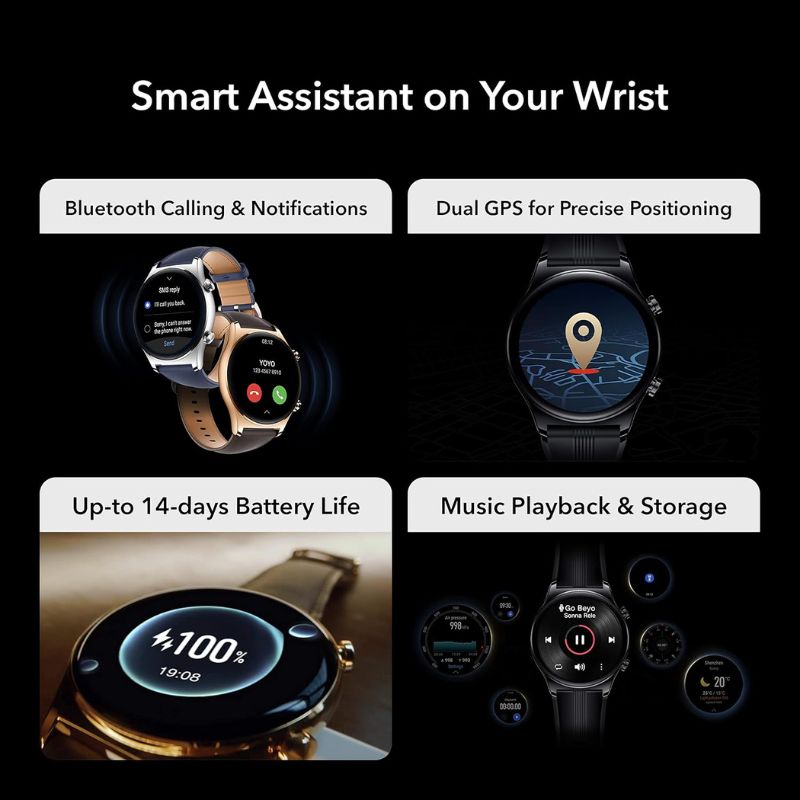 HONOR Watch GS3 Smart Watch with 1.43″ AMOLED Bluetooth.