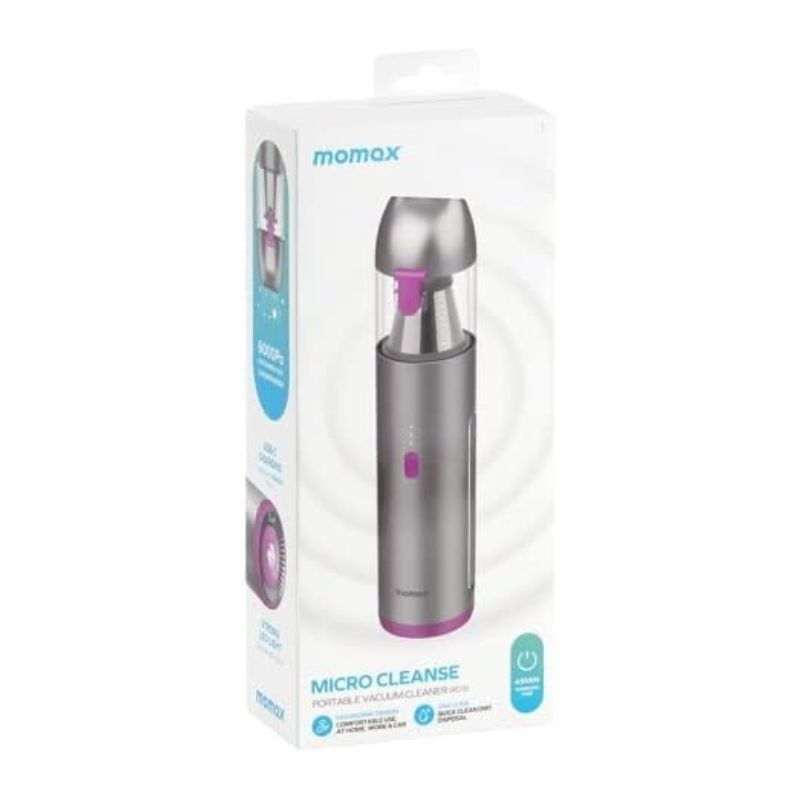 MOMAX RO3 Micro Cleanse Portable Mini Vacuum Cleaner.