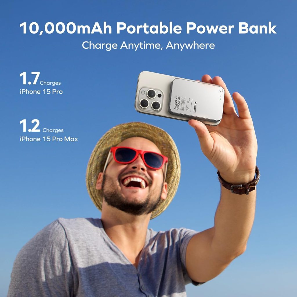 Momax Q.Mag X1 Gen 2 10000mAh Magnetic Wireless Power Bank