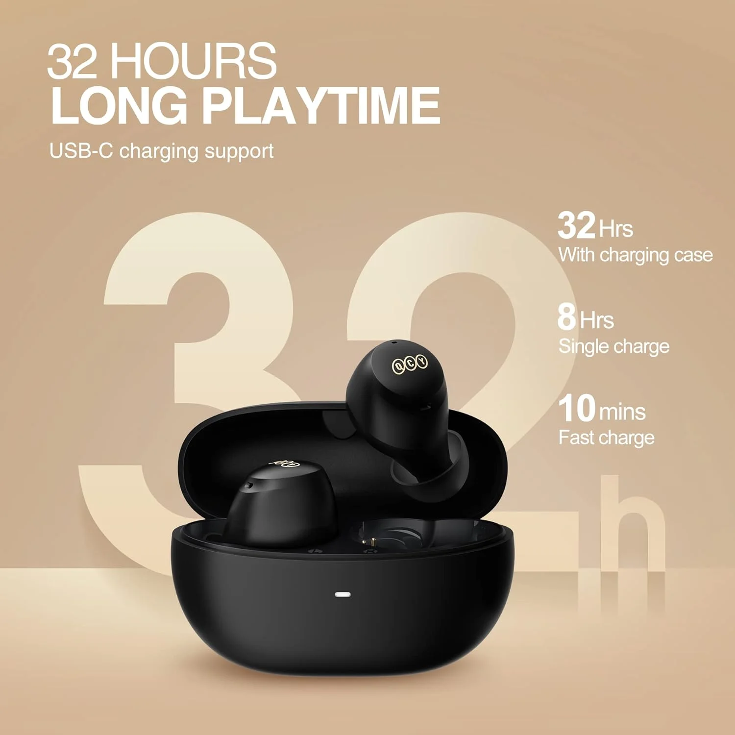 Original QCY ArcBuds HT07 ANC earbuds available at Holooz Bangladesh 