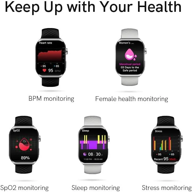 QCY GS2 wearable smartwatch modern design Bangladesh 