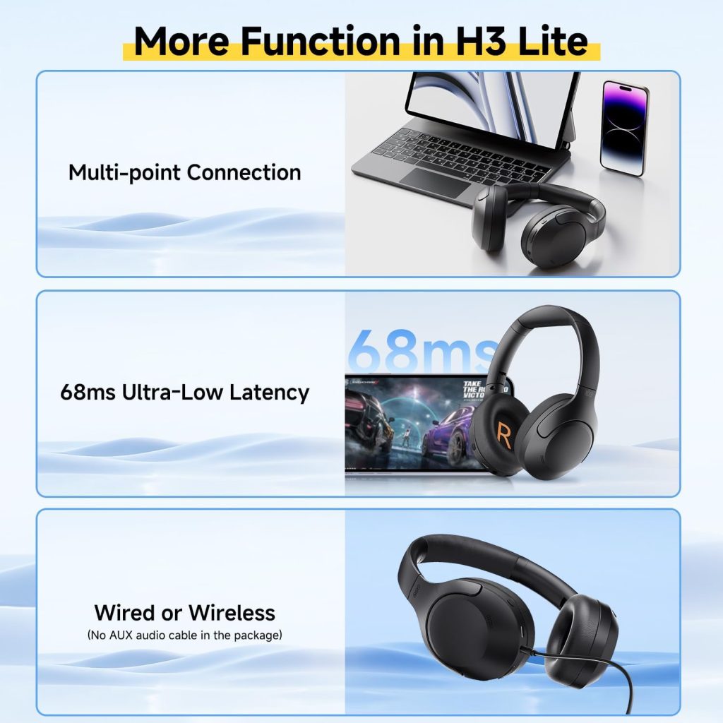 Buy QCY H3 Lite ANC Wireless Headphone from Holooz at a low price in Bangladesh