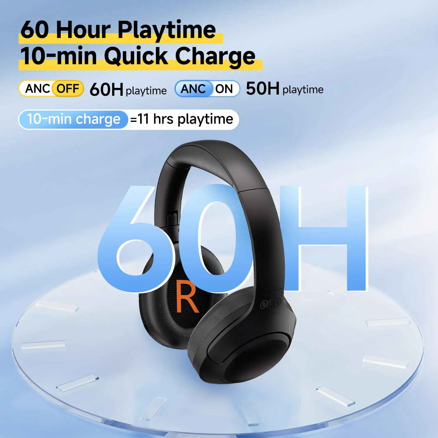 Affordable QCY H3 Lite ANC headset noise cancelling Holooz BD 