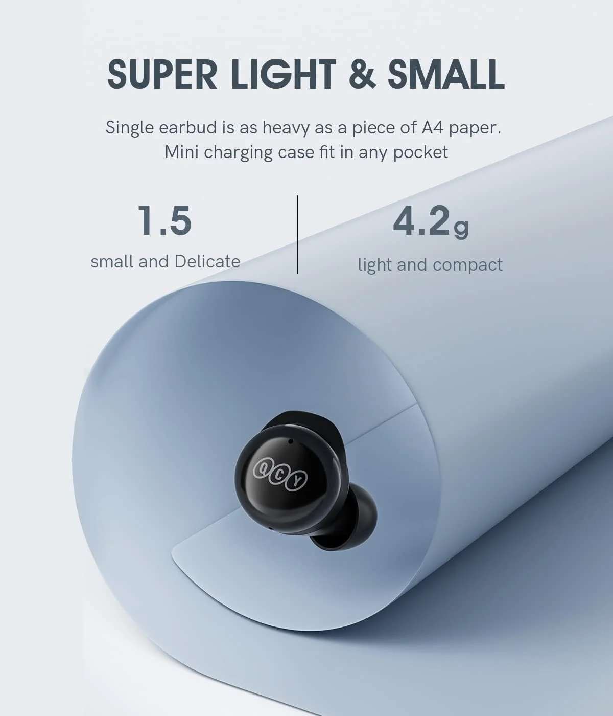 Buy QCY T17 earbuds with ENC noise cancellation Holooz online Bangladesh 