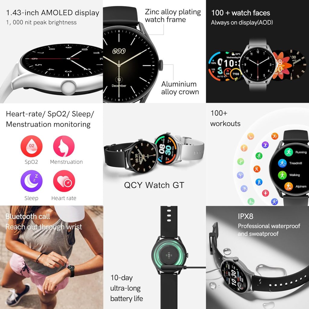 Buy QCY Watch GT Smart Watch from Holooz at a low price in Bangladesh