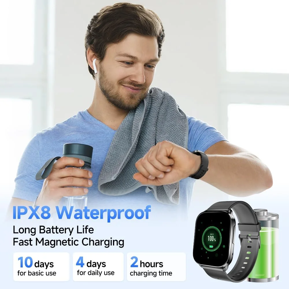 QCY Watch GS wearable device with calling feature best price BD 
