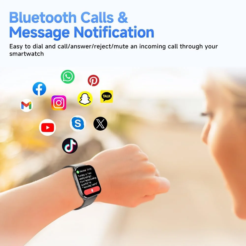 QCY Watch GS smart watch features display and calling function Bangladesh 
