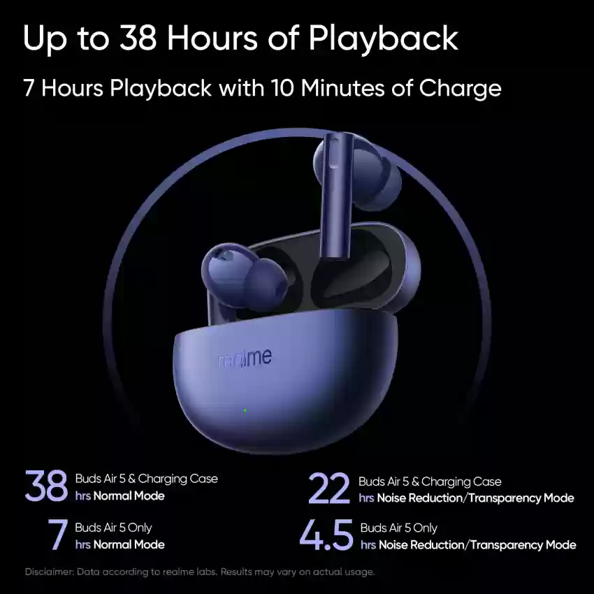 Realme Buds Air 5 ANC Wireless Earbuds Best Price Bangladesh Holooz 