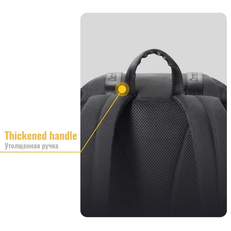 Realme Trendy Backpack Waterproof Fashionable Travel Bag