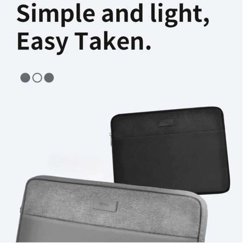 Buy WiWU Minimalist Lightweight Waterproof Laptop Sleeve 13.3 14 inch from Holooz at a low price in Bangladesh