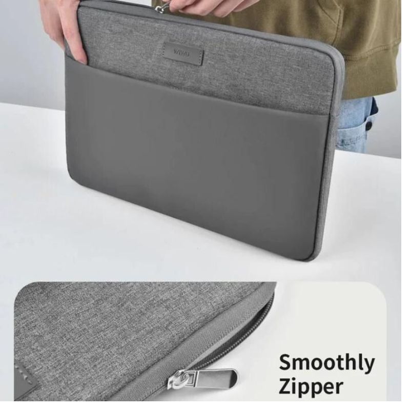 Buy WiWU Minimalist Lightweight Waterproof Laptop Sleeve 13.3 14 inch from Holooz at a low price in Bangladesh