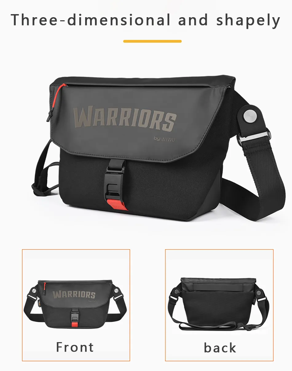 Buy WiWU Warriors Message Bag X Cordura 1000D Nylon Crossbody Bag With Magnetic Buckle from Holooz at a low price in Bangladesh