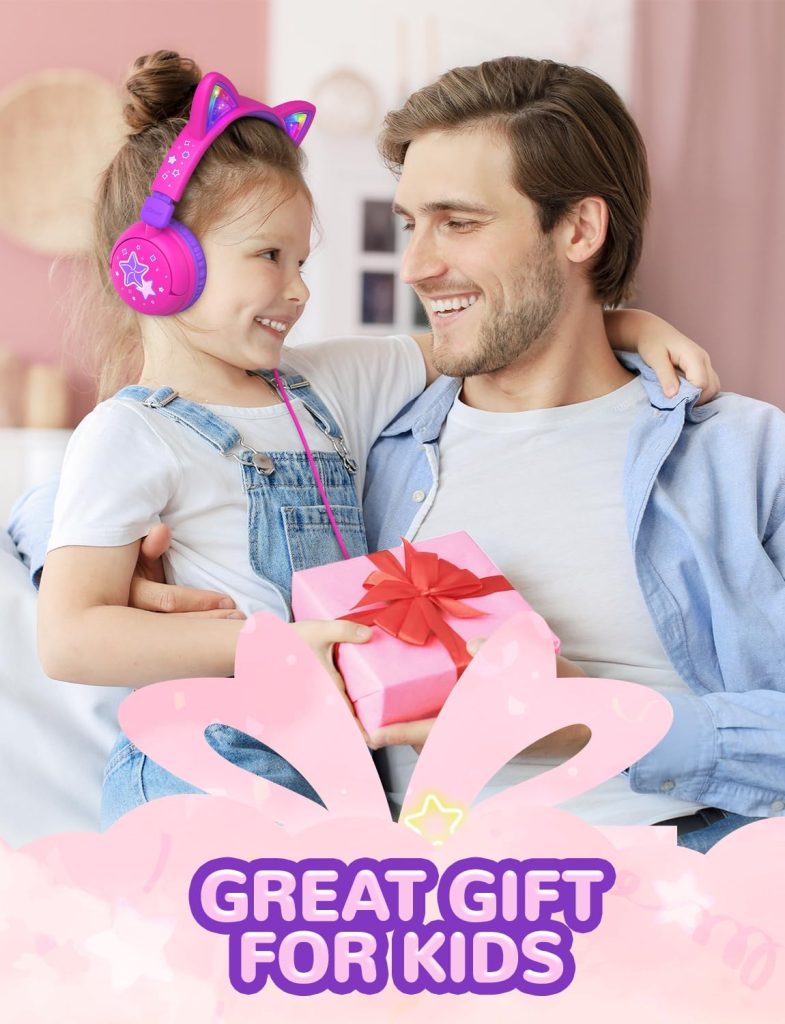 iClever Cat Ear Kids Headphones HS25.