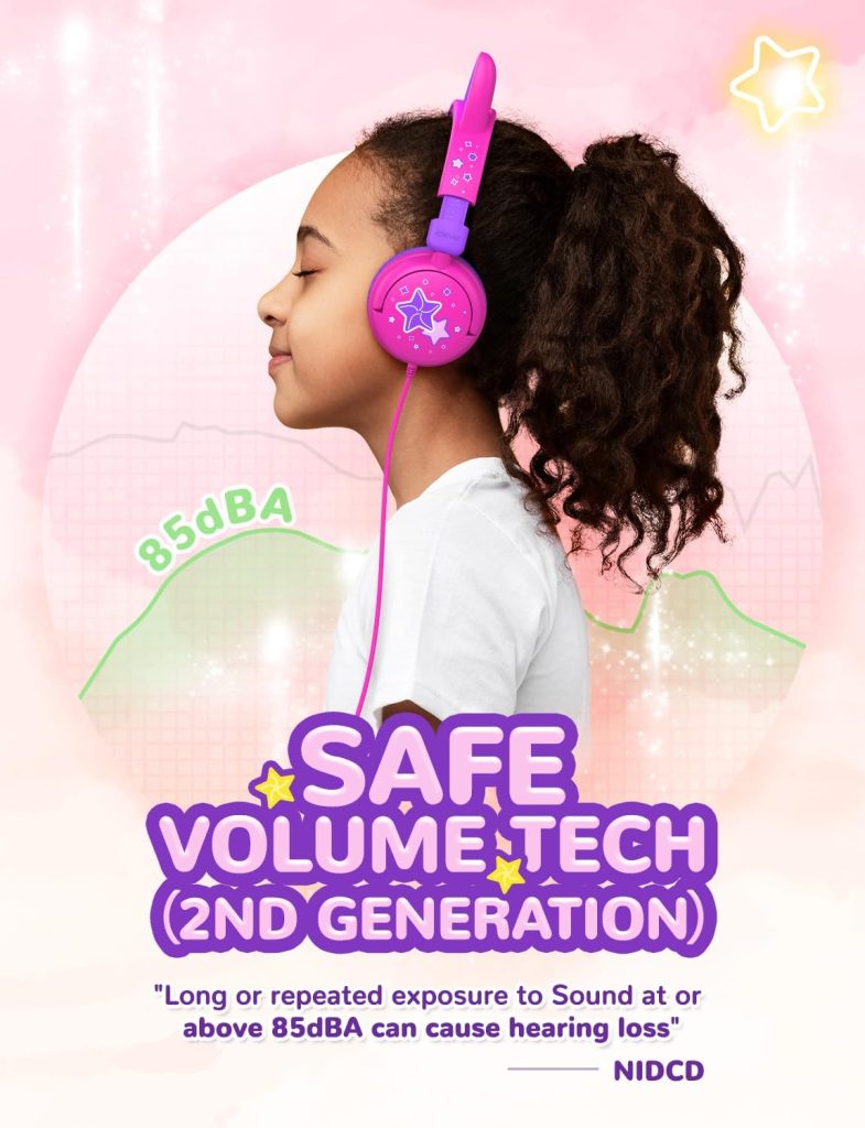 iClever Cat Ear Kids Headphones HS25.