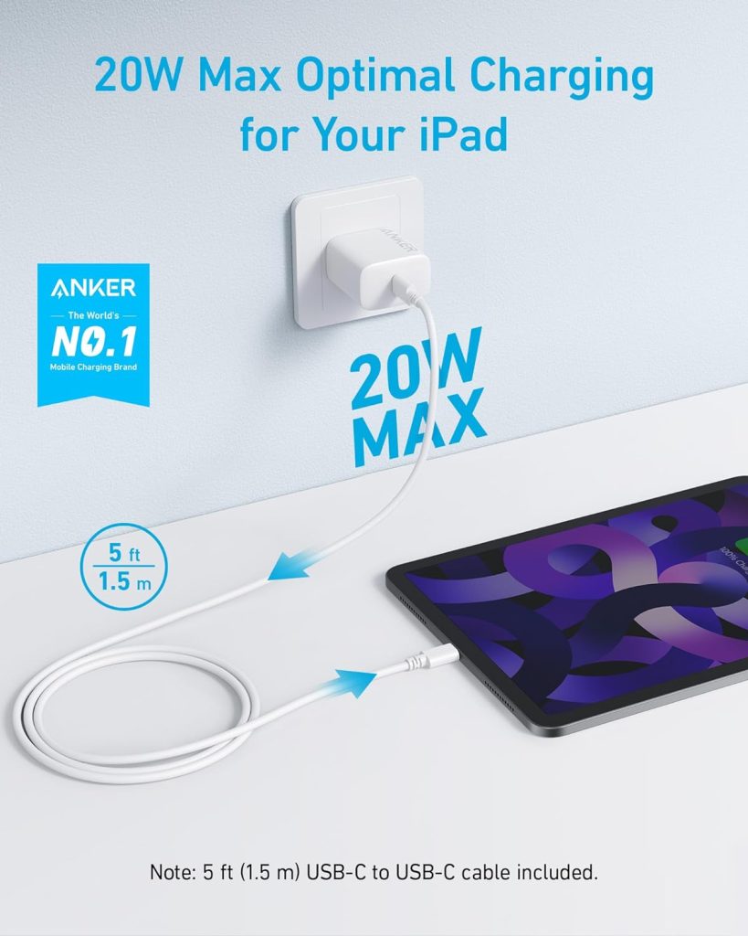 Buy Anker 20W USB C Fast Wall Charger Block from Holooz at a low price in Bangladesh