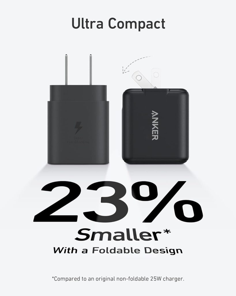 Buy Anker Ace Foldable 25W USB-C Fast Charger from Holooz at a low price in Bangladesh