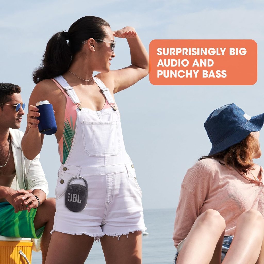 JBL CLIP 4 Portable Bluetooth Speaker.