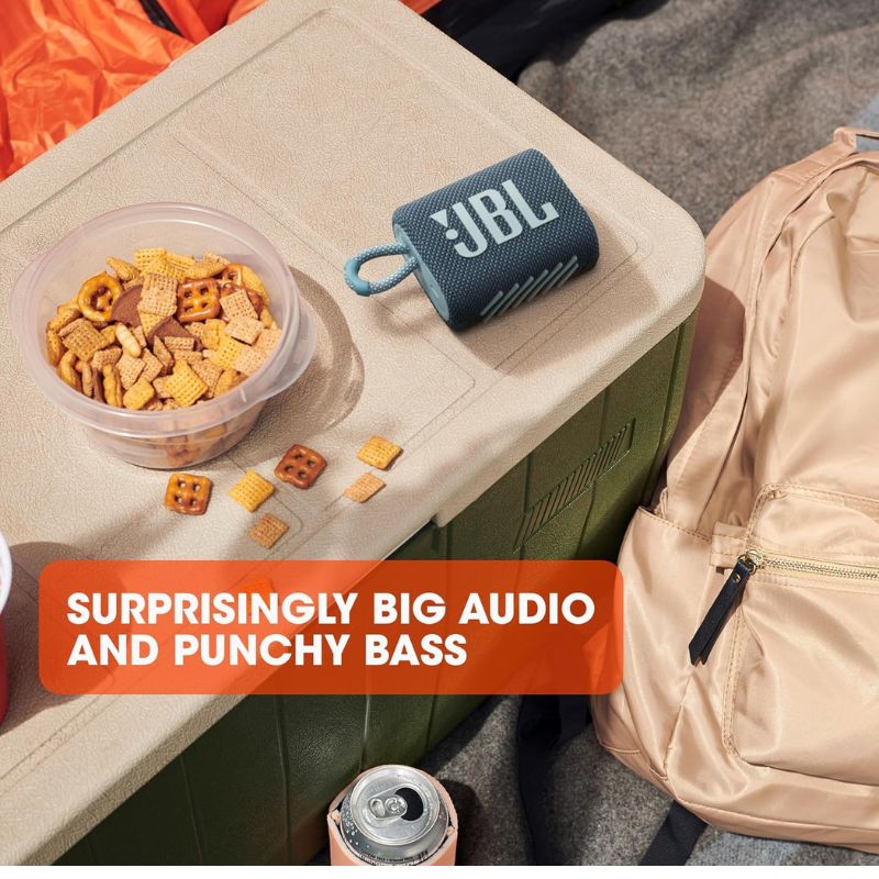 JBL GO3 Wireless Bluetooth 5.1 Speaker.