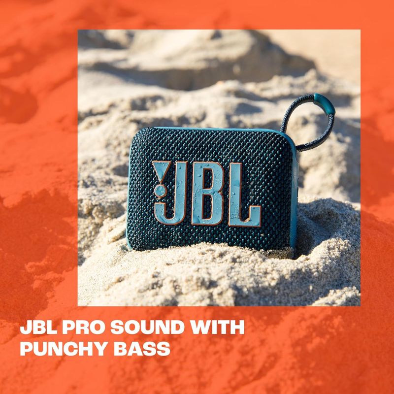 JBL Go 4 Portable Bluetooth Speaker