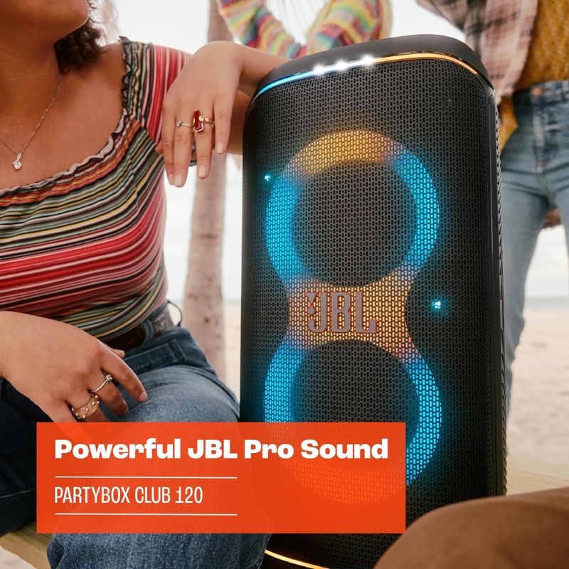 JBL PartyBox Club 120 Portable Speaker. 