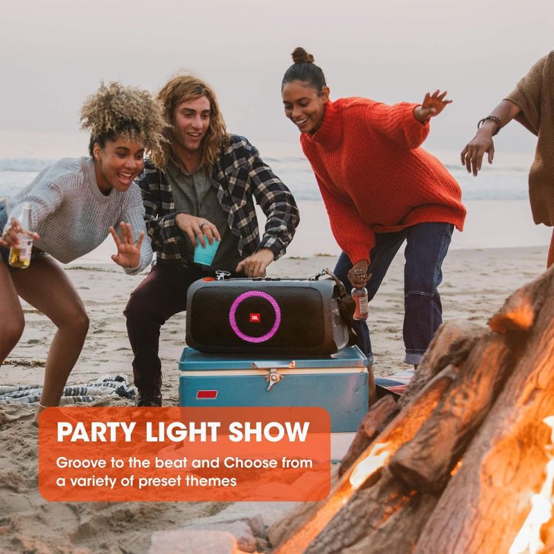 JBL PartyBox On-The-Go Powerful Portable Bluetooth Party Speaker.