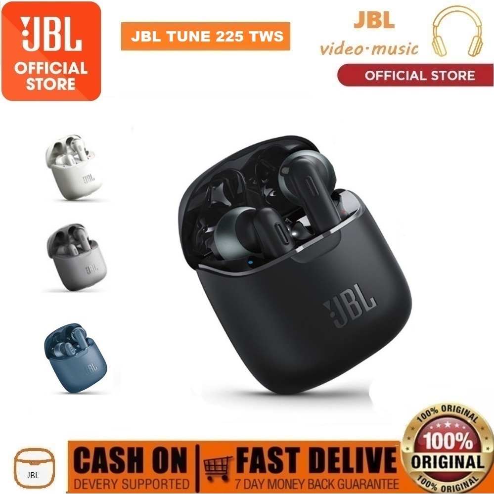 JBL Tune 225 True Wireless Earbuds.