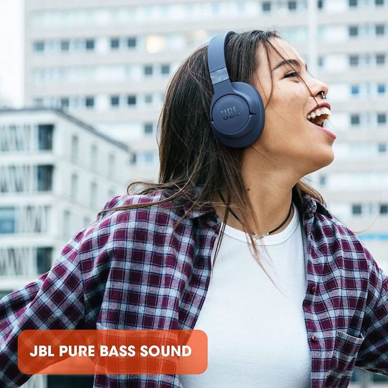 JBL Tune 710 BT Wireless Over-Ear Bluetooth Headphones.