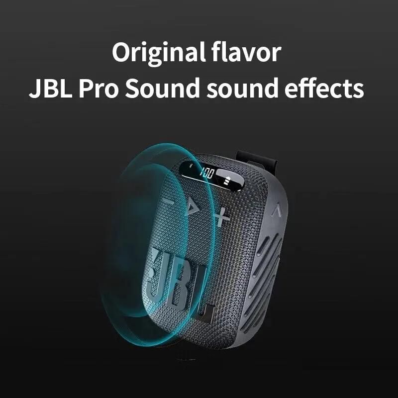 JBL Wind 3 Portable speaker and FM tuner for bike handlebars.