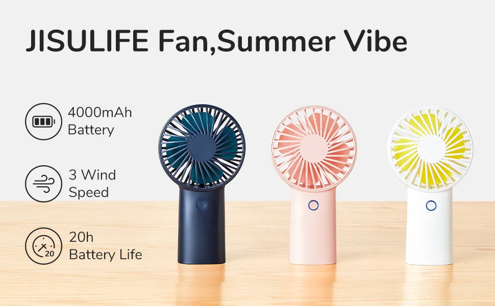 Buy JISULIFE F2B Handheld Portable Fan from Holooz at a low price in Bangladesh