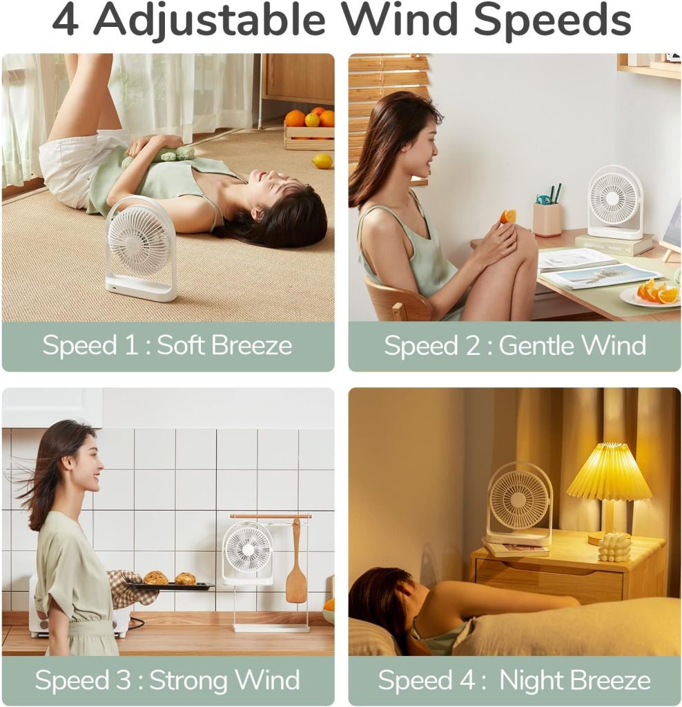 Buy JISULIFE FA19 USB Portable Rechargeable Fan from Holooz at a low price in Bangladesh