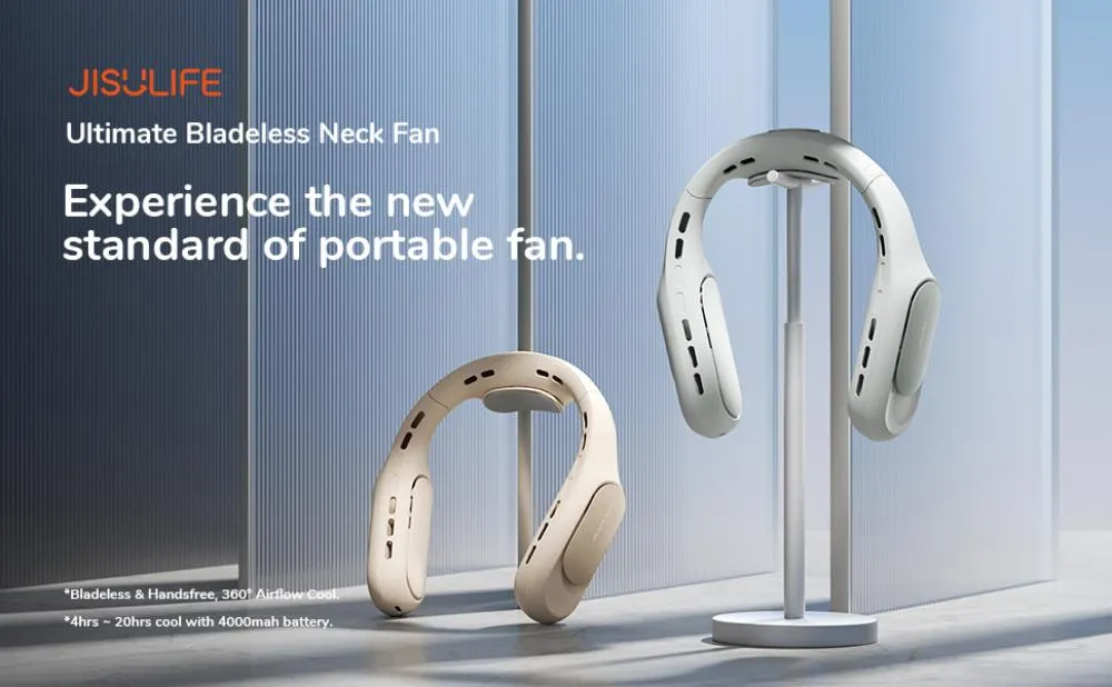 Buy JISULIFE FA35 Pro Portable Ultimate Bladeless Neck Fan from Holooz at a low price in Bangladesh