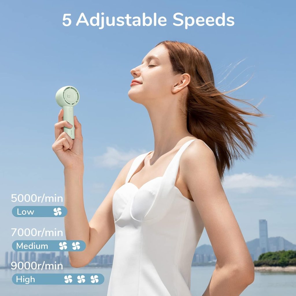 JisuLife Handheld Fan Life5 Plus