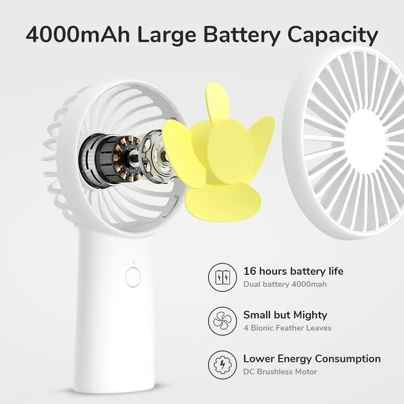 Buy Jisulife FA20X 4000mah Portable Handheld Cooling Fan from Holooz at a low price in Bangladesh