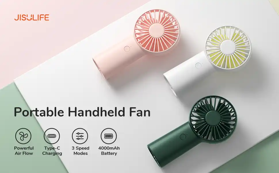 Buy Jisulife FA20X 4000mah Portable Handheld Cooling Fan from Holooz at a low price in Bangladesh