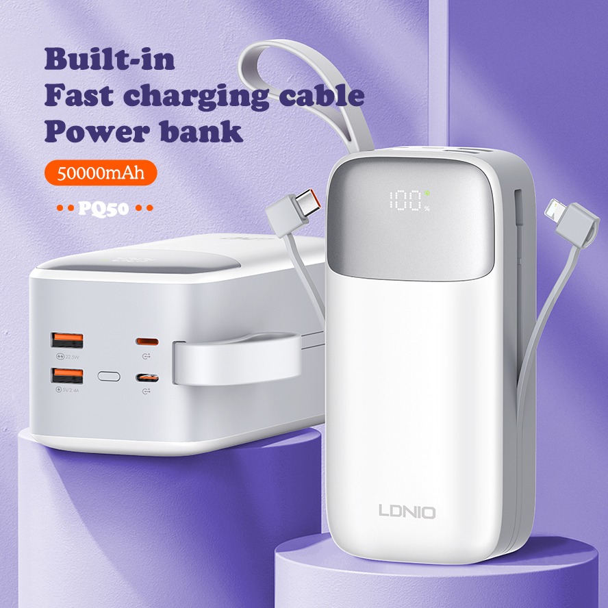 LDNIO PQ50 50000mah Power Bank.