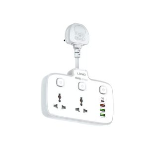 LDNIO SC2413 PD & QC3.0 2 Universal Outlets Power Socket.