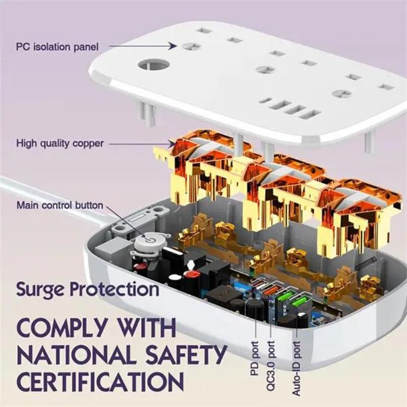 LDNIO SCW3451 WIFI Smart Universal Power Socket.