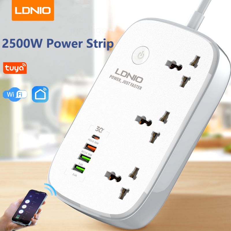 LDNIO SCW3451 WIFI Smart Universal Power Socket.