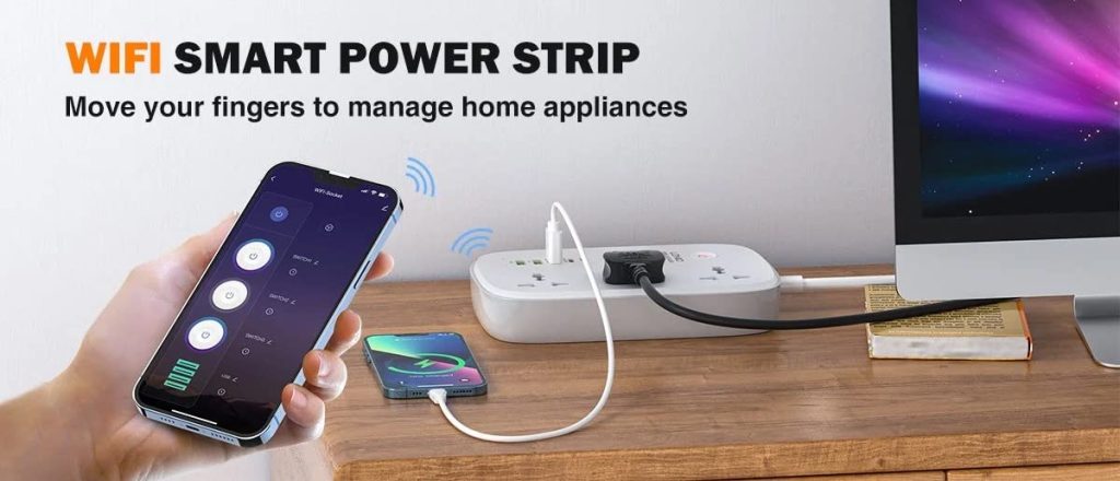 LDNIO SCW3451 WIFI Smart Universal Power Socket.