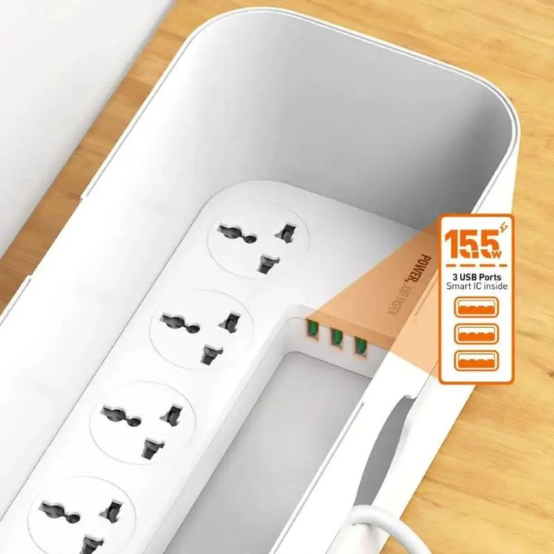 LDNIO SN5311W Smart Outlets Power Socket Storage Box.