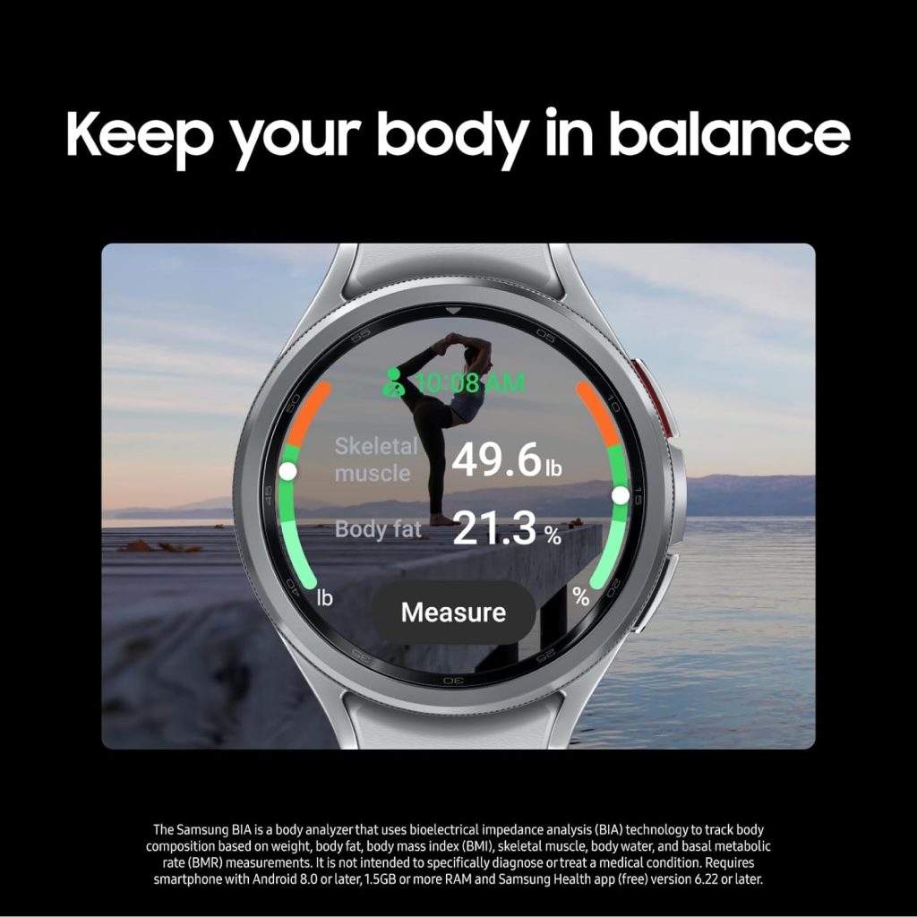 SAMSUNG Galaxy Watch 6 Classic 47mm Smartwatch.