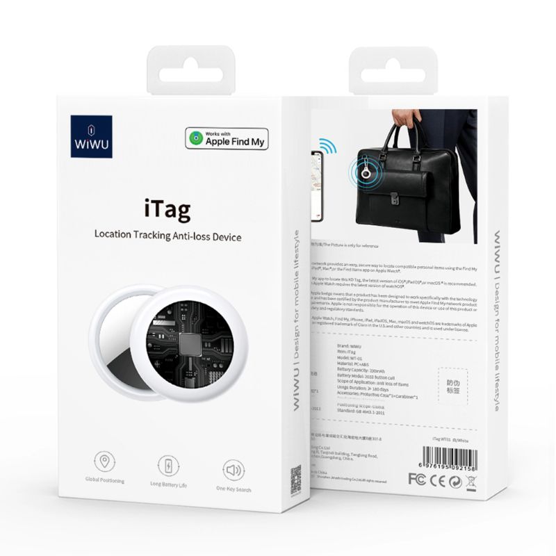 Buy WiWU WT-01 iTag Anti-lost Smart Tracker from Holooz at a low price in Bangladesh