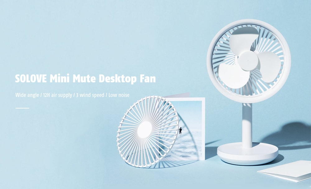 Buy Xiaomi Solove F5 Desktop Fan 4000mAh Battery from Holooz at a low price in Bangladesh