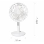 Buy Xiaomi Solove F5 Desktop Fan 4000mAh Battery from Holooz at a low price in Bangladesh