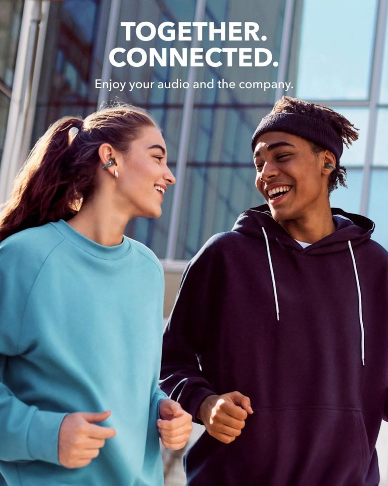 Onn. Silicone Charging Case Cover With Keychain Clip For Apple AirPods 3rd Generation Textured Black