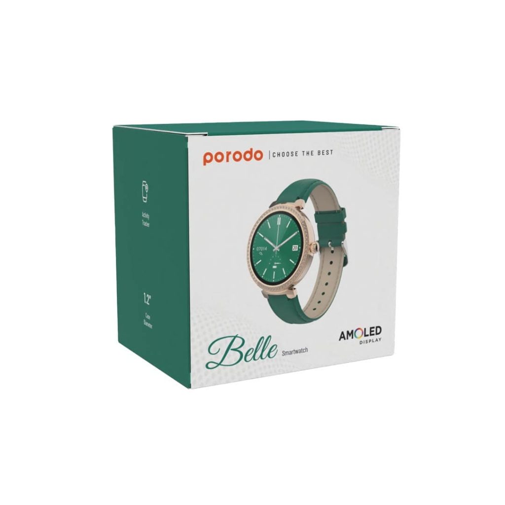 Porodo Belle Smart Watch for Fitness and Style – Available at Holooz