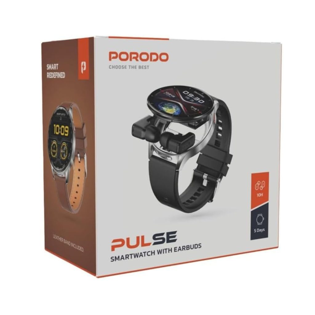 "Explore Porodo Pulse Smartwatch at Holooz online"